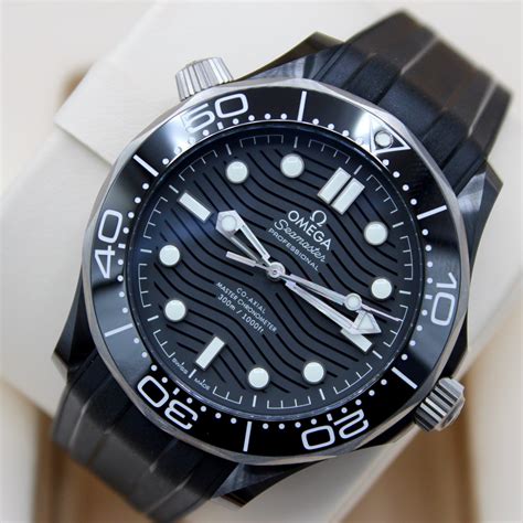 omega seamaster black co-axial